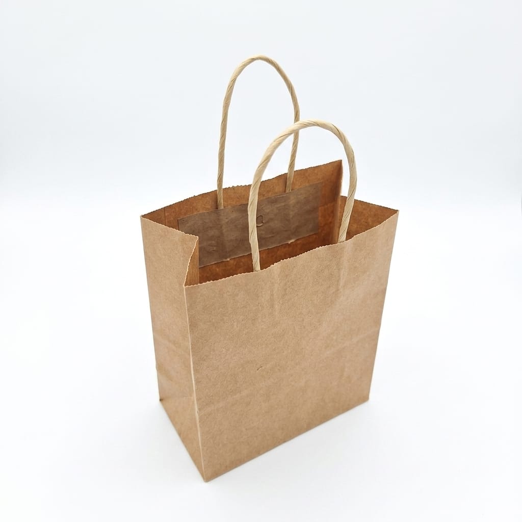 Bolsa de papel 15x8x21 (Kraft)