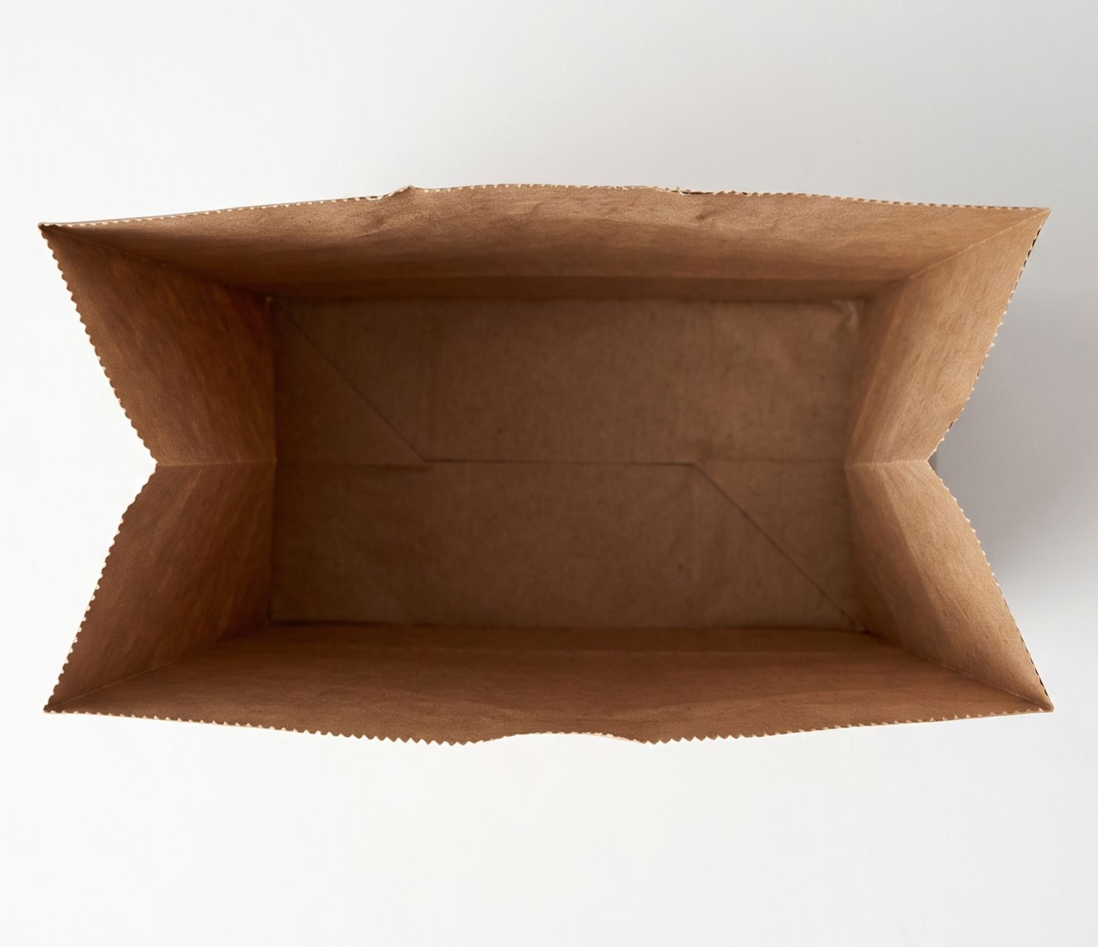 Bolsa de Papel Kraft fondo cuadrado 18x12x32