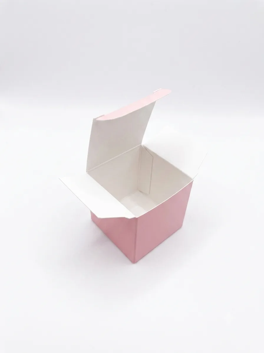Cajita Plegadiza 5x5x5 Rosa