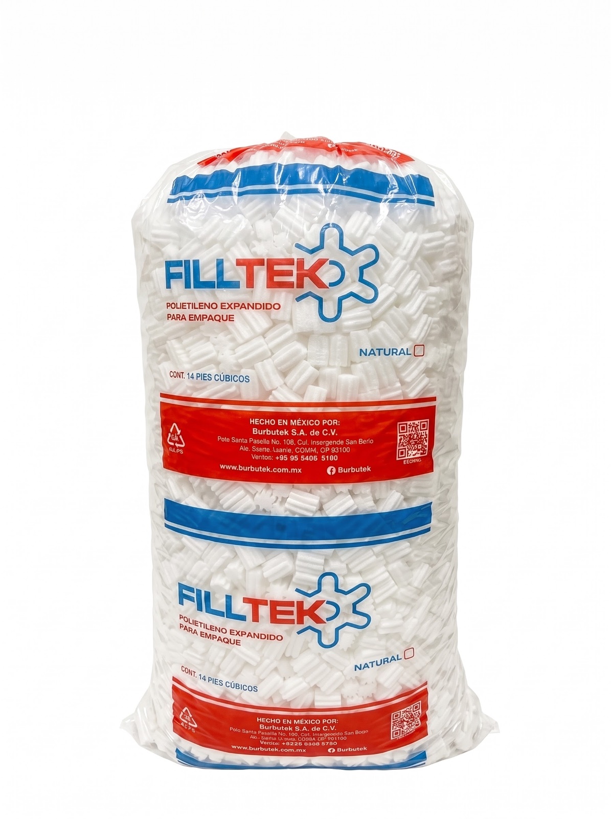 Relleno de Polietileno Filltek de 14 ft3